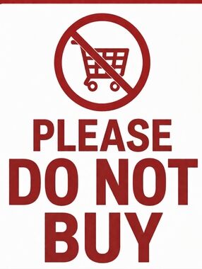 Do Not Buy - Not Available